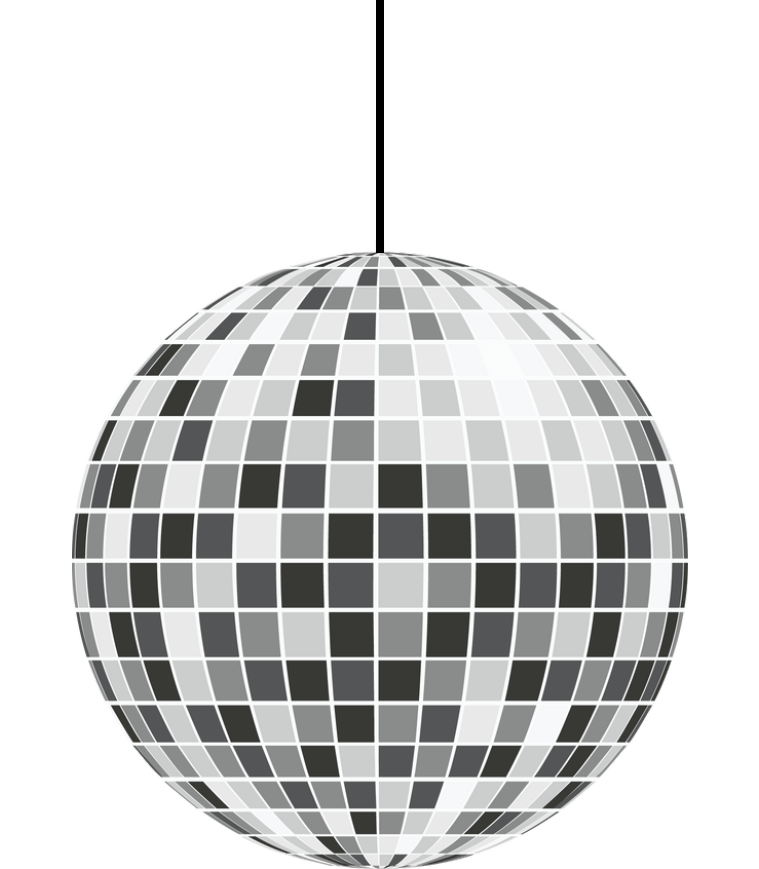 Bola de discoteca animada